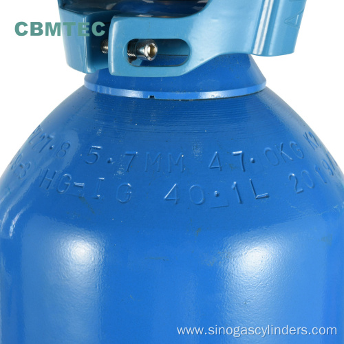 50L High Pressure Oxygen Gas Use Steel Cylinder